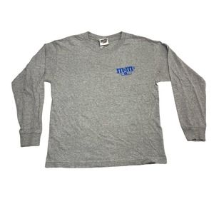 Kids M&M's "Color My World" New York Graphic Tee Thrifted Vintage Style Size L